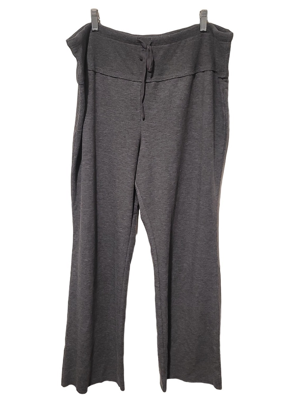 Zella Charcoal Wide-Leg Track Pants